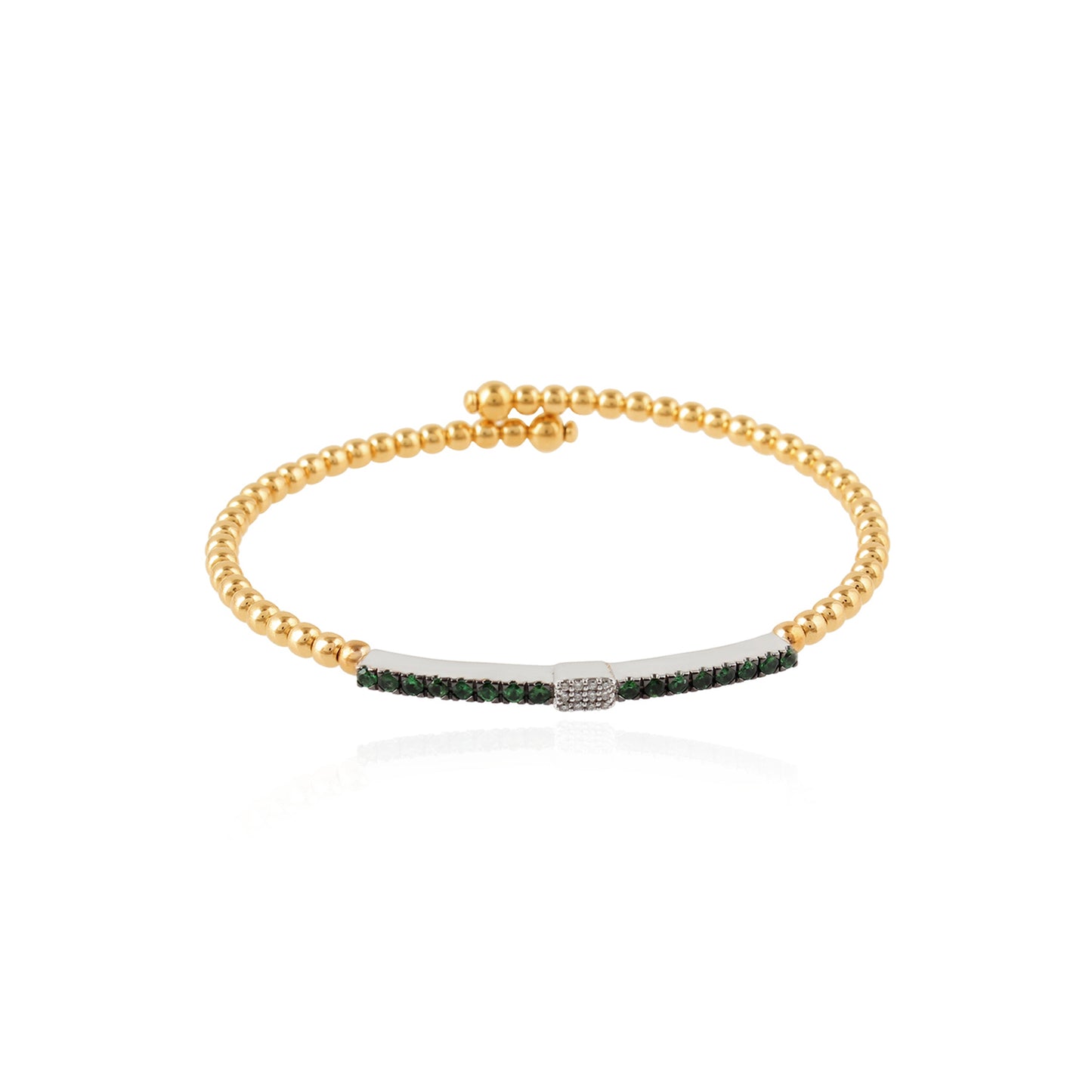 Verdant Grace Savorite Bangle