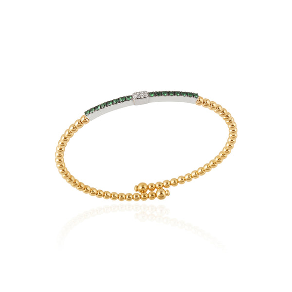 Verdant Grace Savorite Bangle