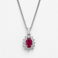 Ruby Starburst Pendant