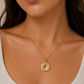 Hammered Halo Pendant