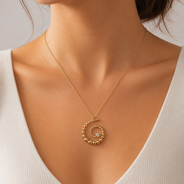 Diamond Bublina Bloom Pendant