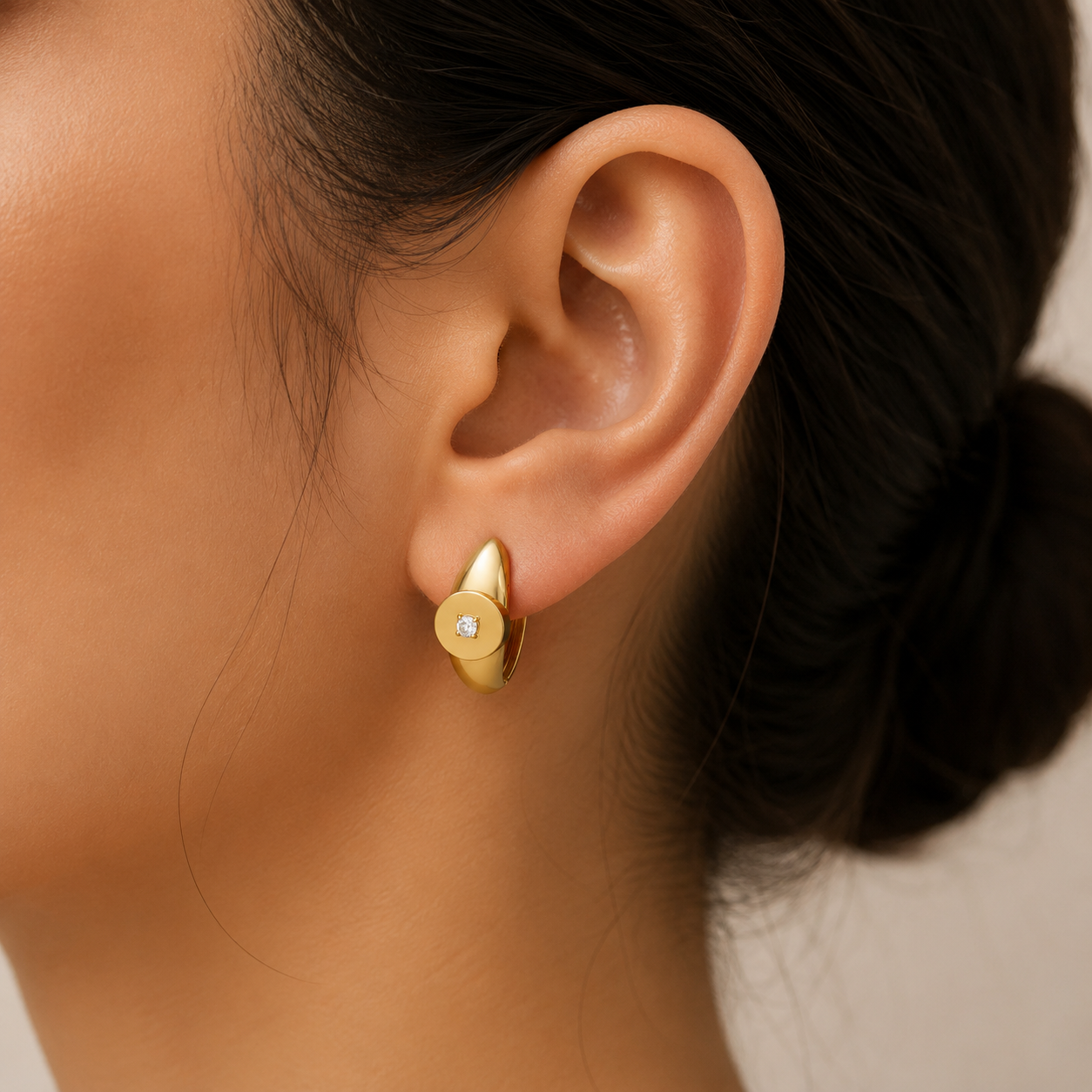 Vertex Hoop Earrings