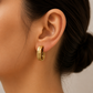 Textured Prism Earrings