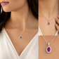Ruby Starburst Pendant