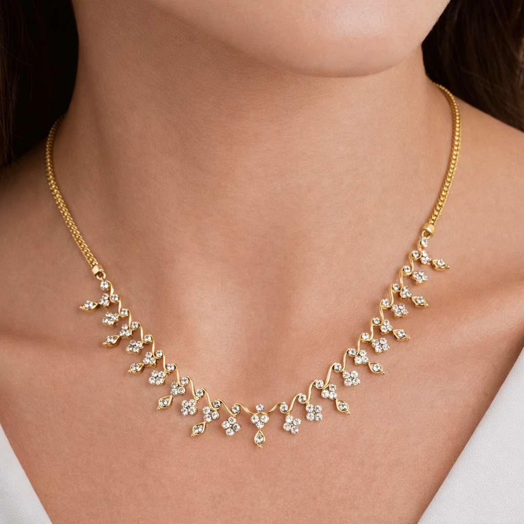 Attractive Diamond Necklace