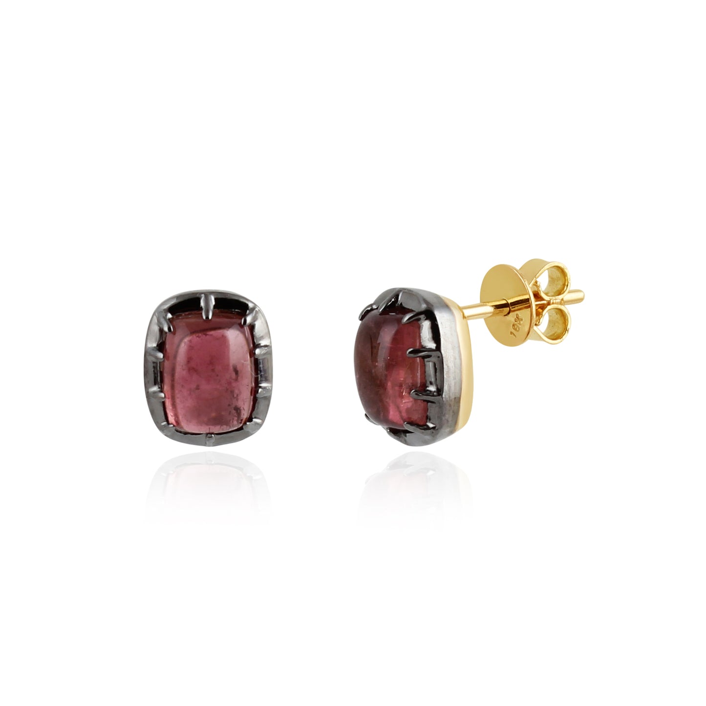 Éclat Tourmaline Earring in Yellow Gold