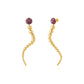 Crimson Spark Bablina Earrings