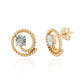 Éclat Diamond Earring in Gold