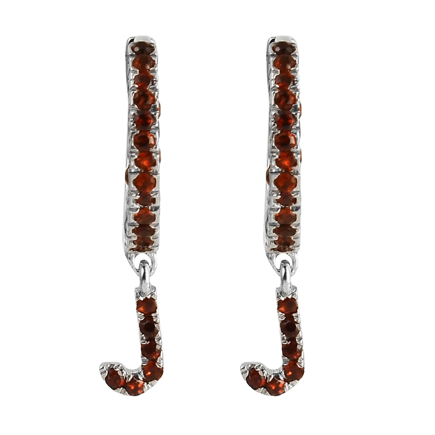 Pinup Garnet Hoop Gold