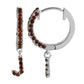 Pinup Garnet Hoop Gold