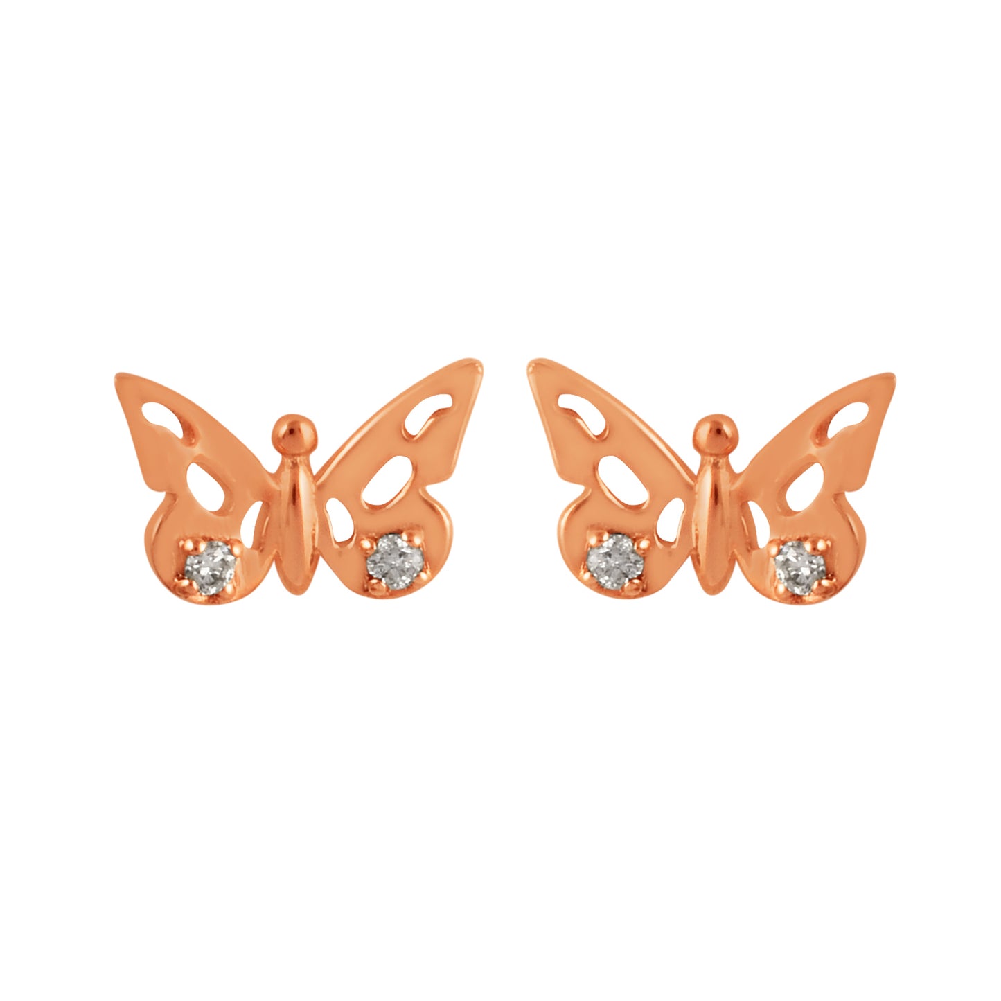 Painted Lady Diamond Earring