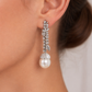 Sophisticated Diamond & South Sea Pearl Earring