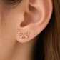 Painted Lady Diamond Earring