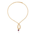 Ruby Dewdrop Necklace
