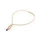 Ruby Dewdrop Necklace