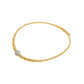 Aura Diamond Necklace in Yellow Gold