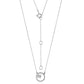 Reverie Diamond Necklace in White Gold