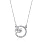 Reverie Diamond Necklace in White Gold