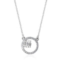 Reverie Diamond Necklace in White Gold
