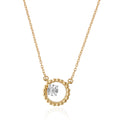 Aria Diamond Necklace in Yellow Gold