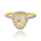 Stainless Diamond Ring