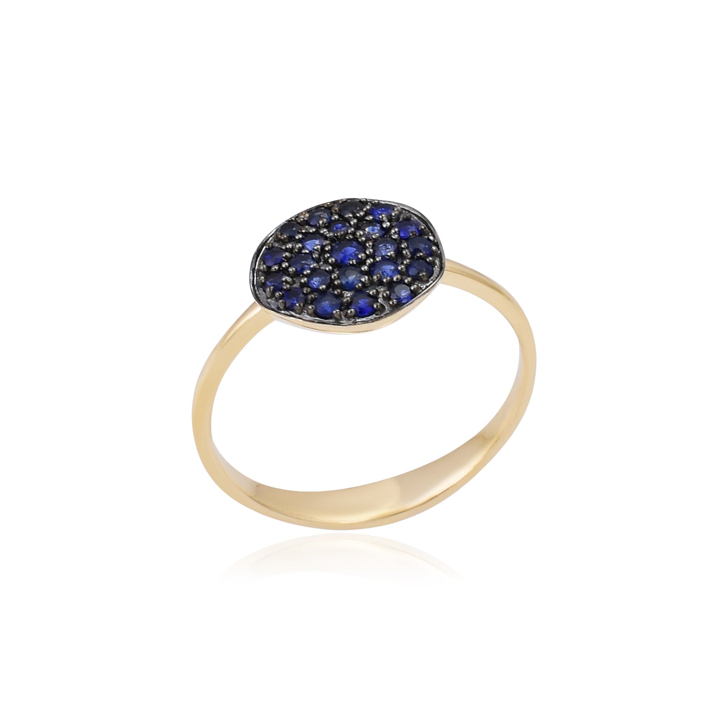 Blue Sapphire in Ring