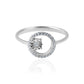 Celestial Diamond Ring in White Gold
