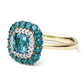 Color Saga Small Cushion Ring