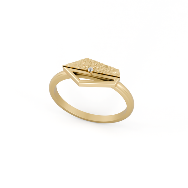 Facet Fusion Ring