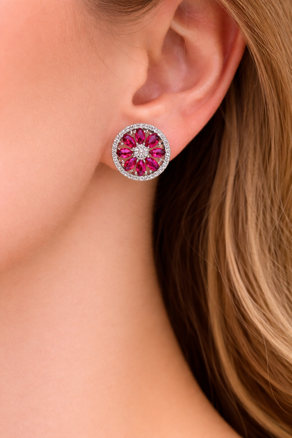 Shimmering Diamond Stud