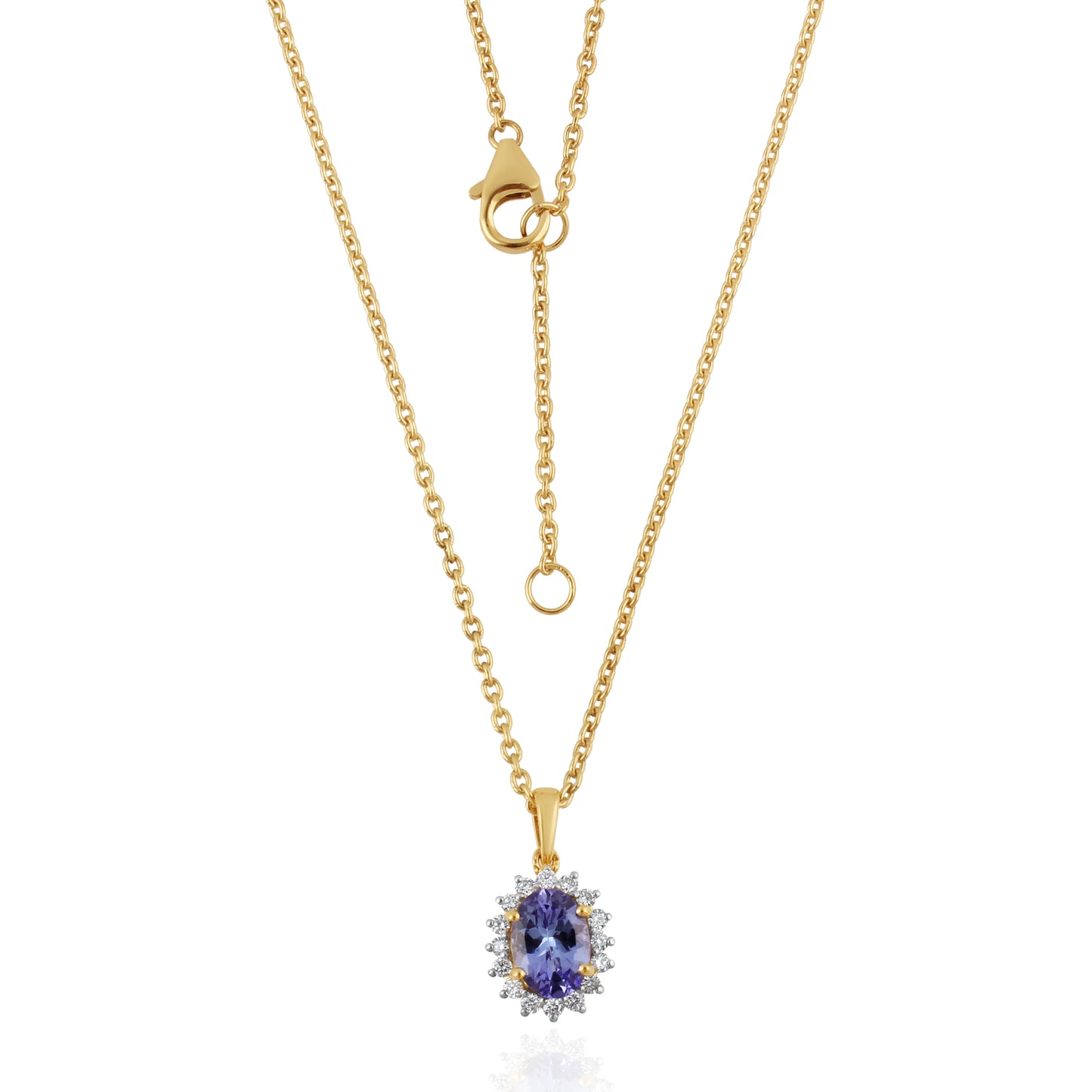 Tanzanite Aura Pendant