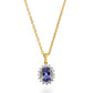Tanzanite Aura Pendant