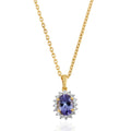 Tanzanite Aura Pendant
