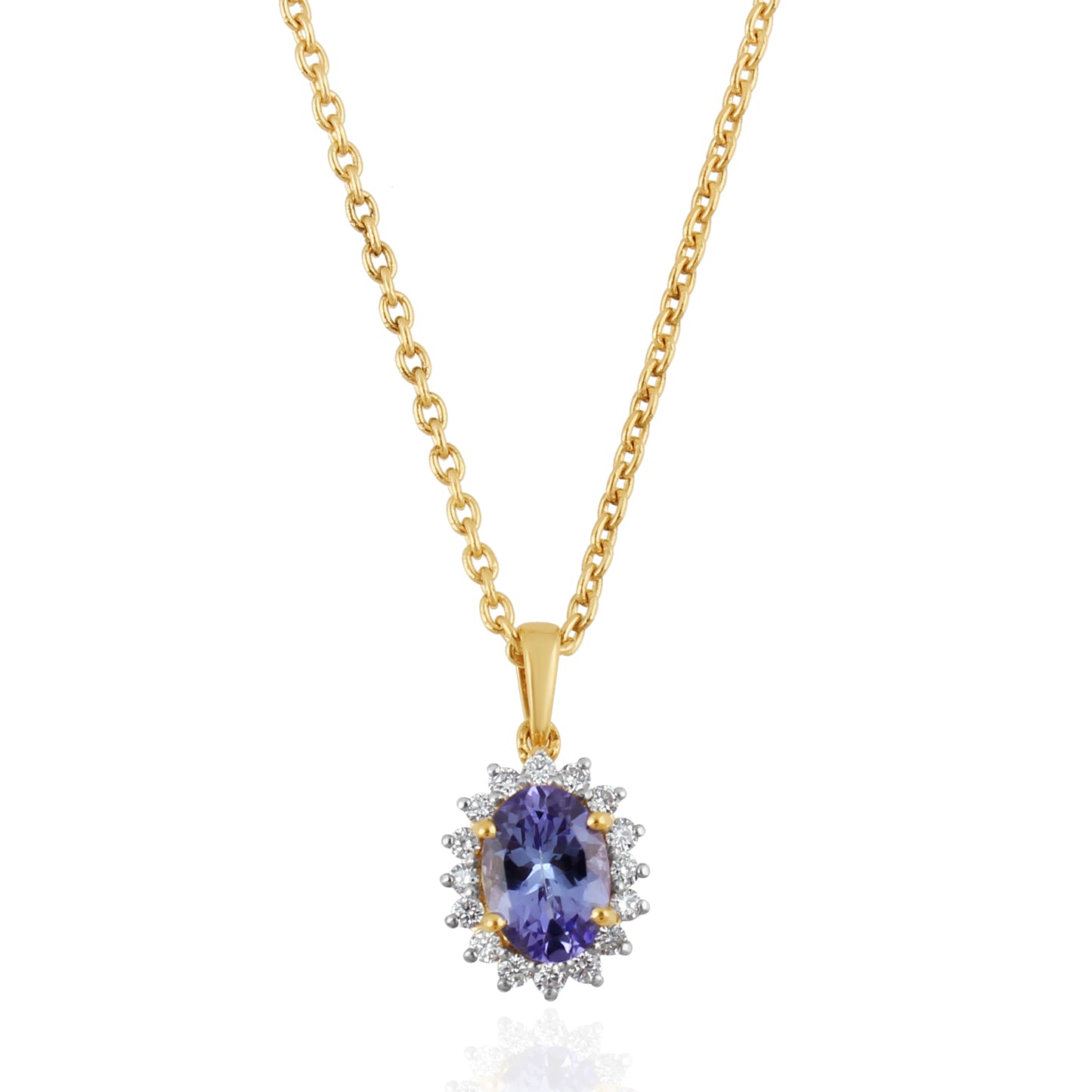Tanzanite Aura Pendant