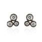 Prism Moissanite Earring in Gold