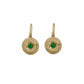 Hammered Halo Earrings
