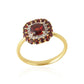 Color Saga Small Cushion Ring