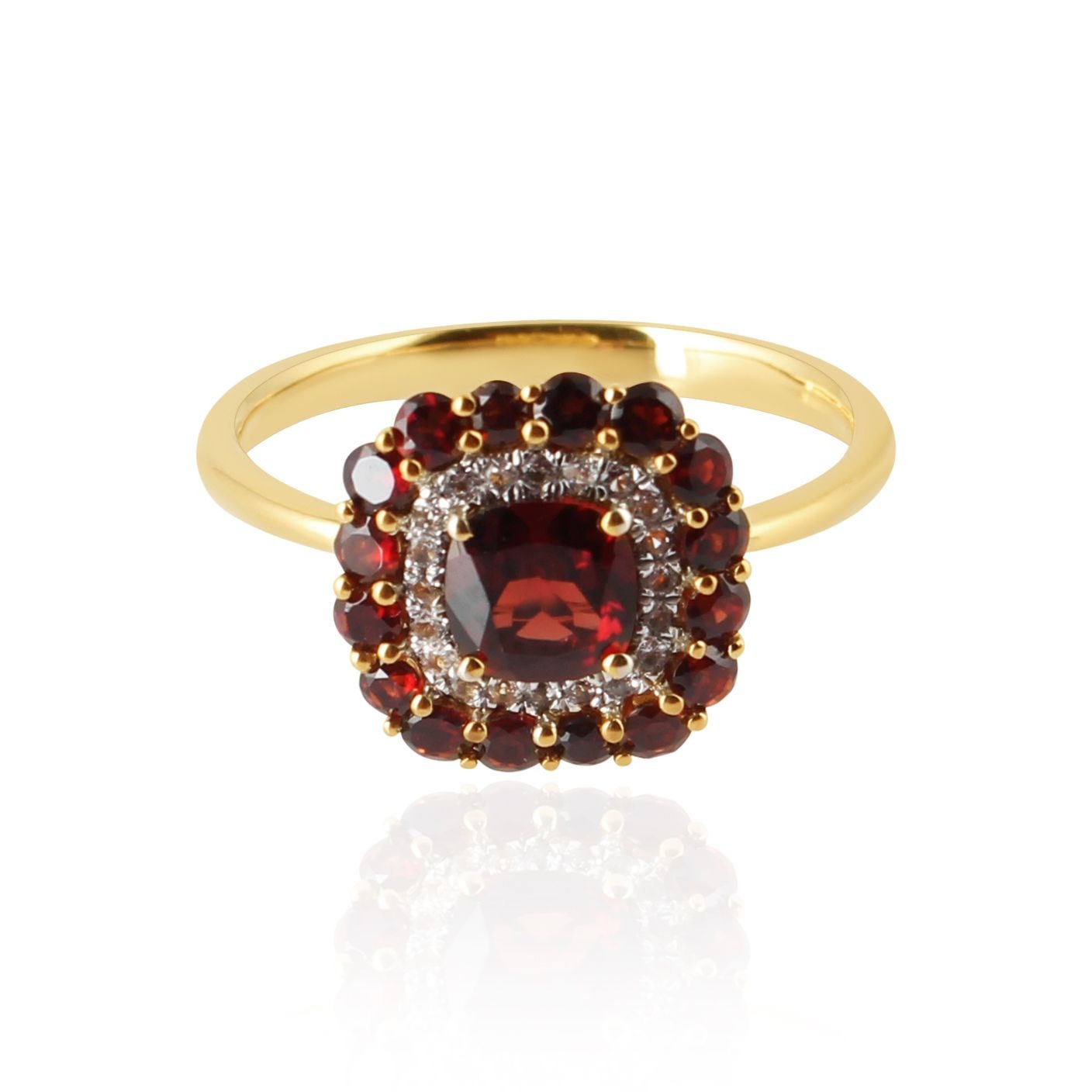Color Saga Small Cushion Ring