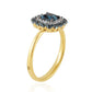 Color Saga Small Cushion Ring