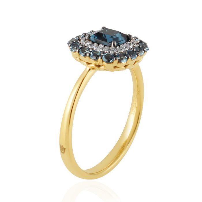 Color Saga Small Cushion Ring