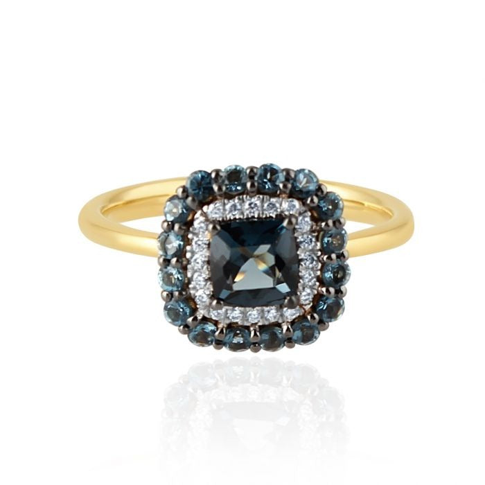 Color Saga Small Cushion Ring