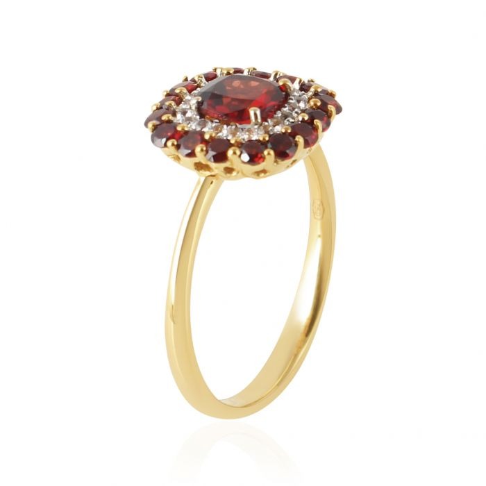 Color Saga Small Cushion Ring