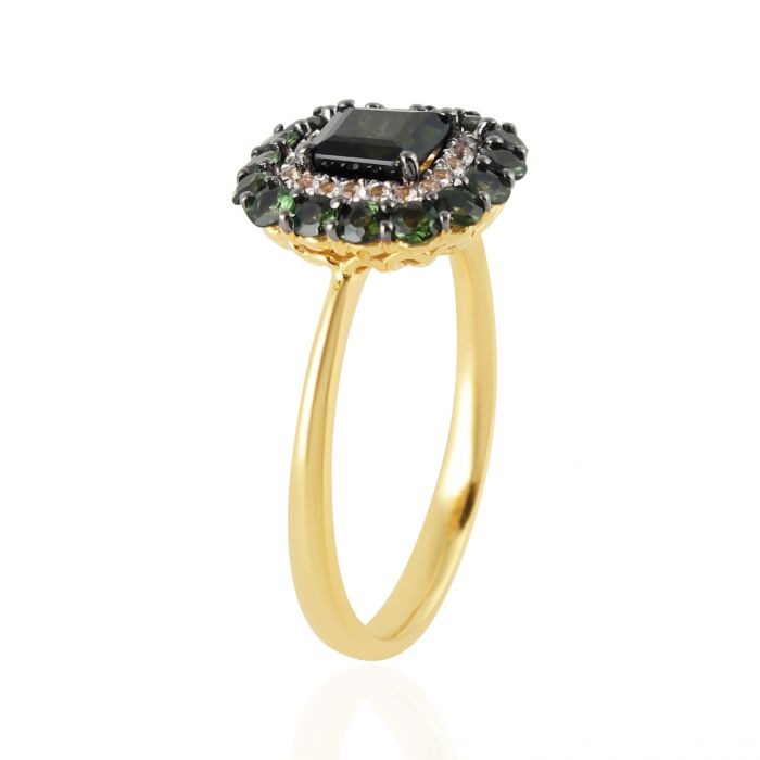 Color Saga Small Cushion Ring