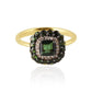 Color Saga Small Cushion Ring