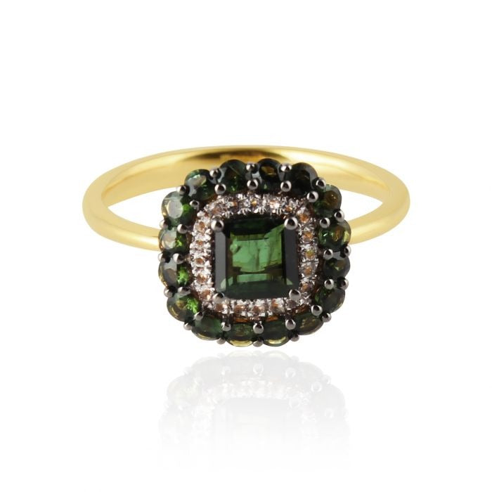 Color Saga Small Cushion Ring